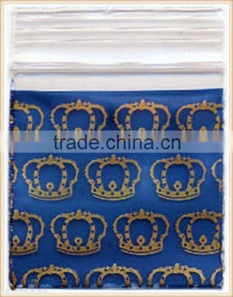 wholesale zlb-26 3" x 5", 2 Mil Clear White Block Zip Lock Bags, Case of 1000