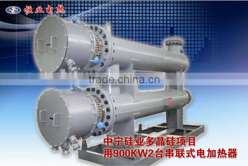 horizontal heating Thermal Oil electric Heater
