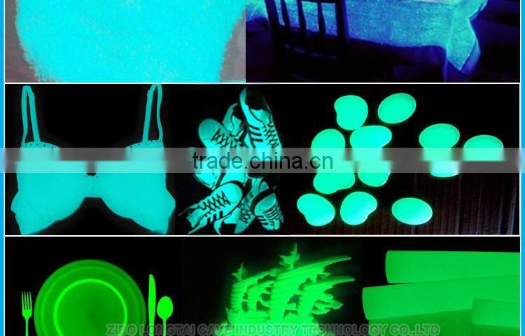 Blue-green And Yellow-green Luminous Paint Pigment