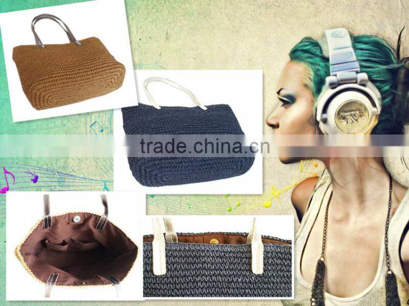2016 Summer natural straw bag