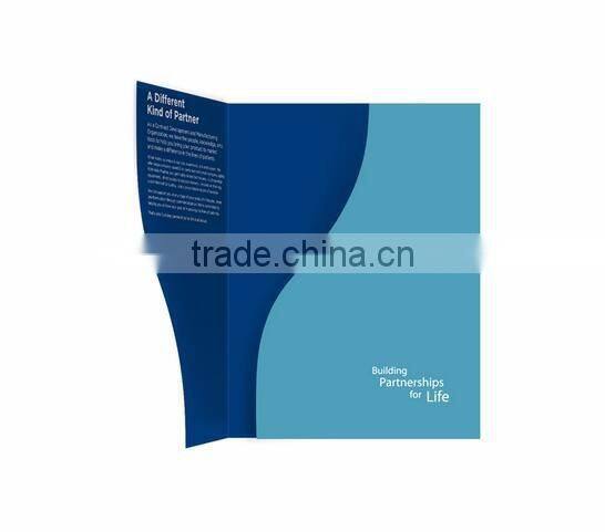 a4 two pocket folder, black paper folder