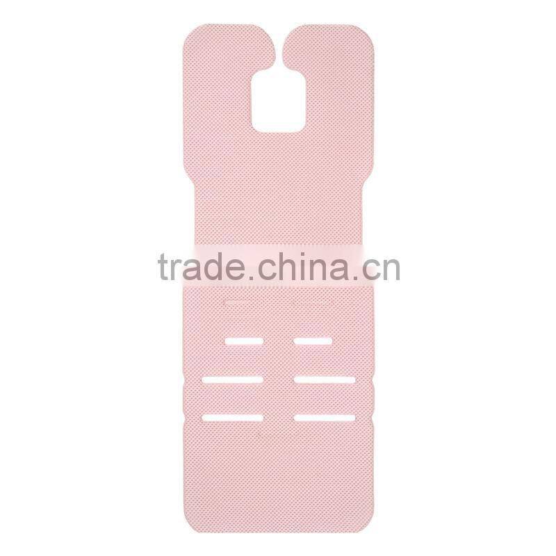 Washable easy to attach stroller seat pad made from 3D mesh material
