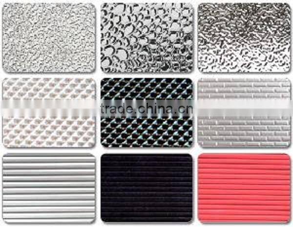 1050 3003 5052 embossed aluminum sheet plate for refrigerator