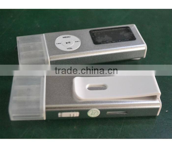usb style mp3 player with built in speaker,double earphone port