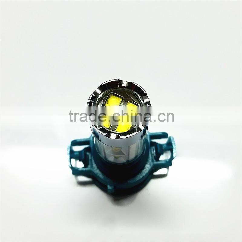 Ultra Bright White/Amber/Yellow 70W PSY24W Car LED Cre e Fog Lamp DRL Driving Light 12V-24 DC Universal
