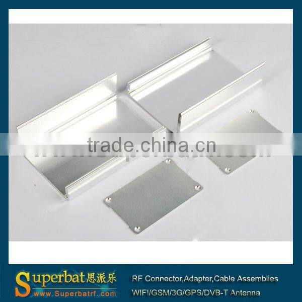 Aluminum Box Enclosure Case -4.33"*2.87"*1.85"(L*W*H) din rail housing