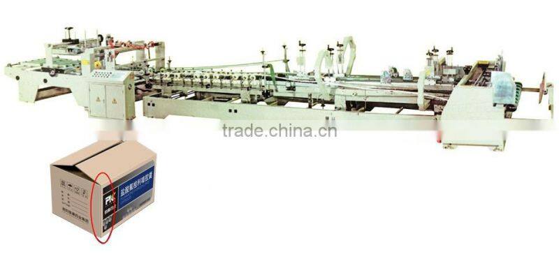 Easy operation automatic carton boxes folder gluer