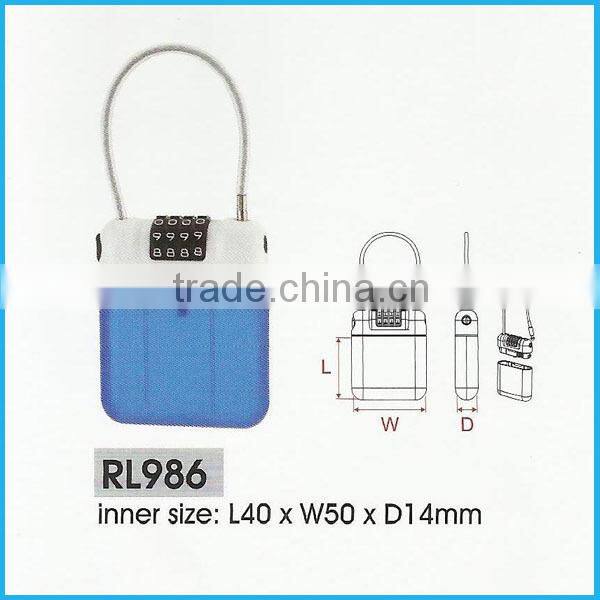 Ibox portable storage box beach safe box seuciry anti-thelft case for TABLET with combination lock lanyard