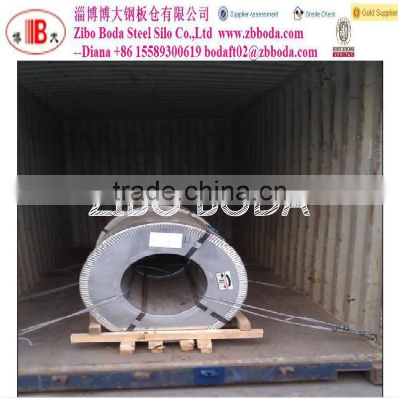 Galvanized corrugated steel sheet for roofing sheet of steel structure