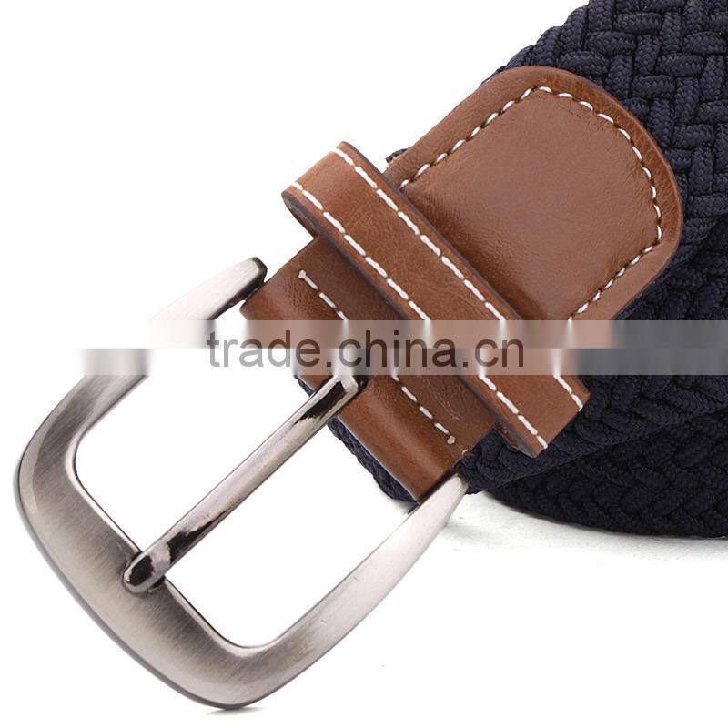 2014Fashion Braided Belt rayon yarn knitted belt