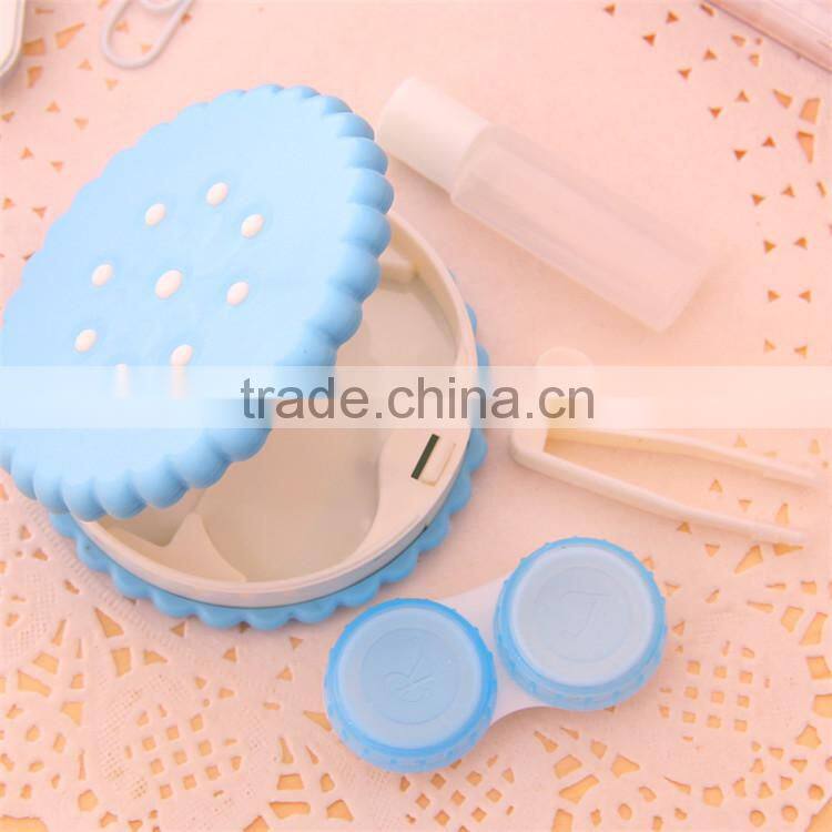 Cheap Cotact Lens Double Case/Wholesale Contact Lens Double Case For Color Contact Lens