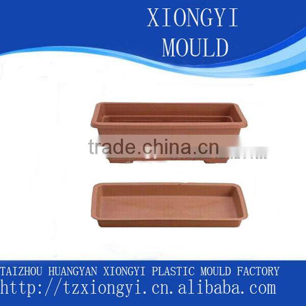 custom EU standard high quality injection flowerpot mould manufacturer