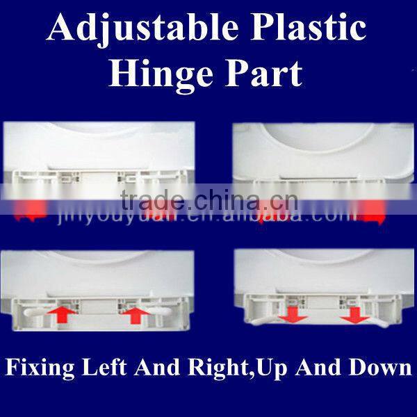 1081 Toilet Seats; Sanitary Accessory Square Soft Close Bathroon Accessory Covers