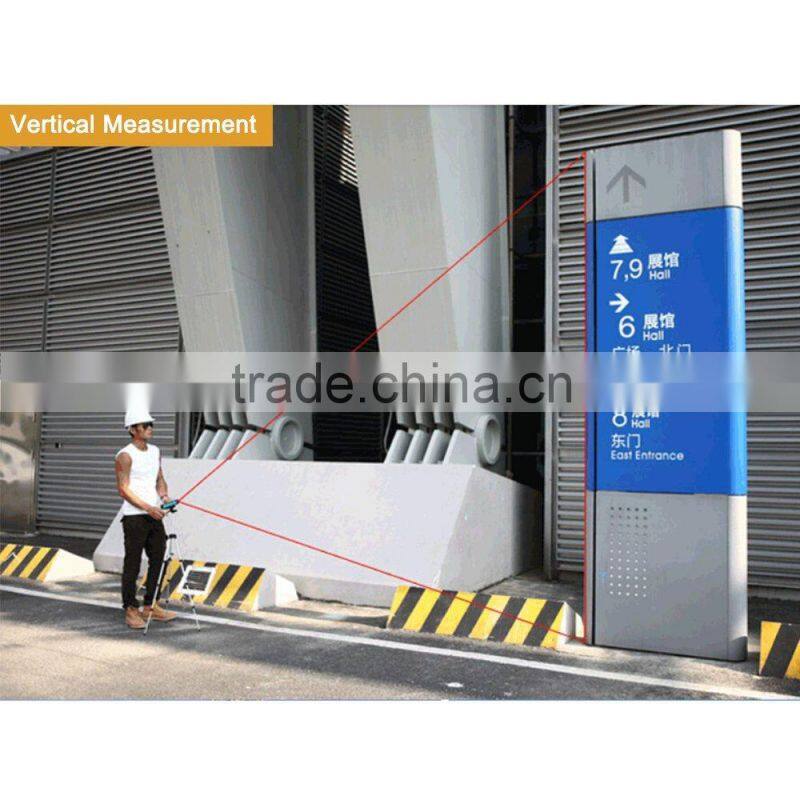 Laser Distance Measurer with Backlit Display