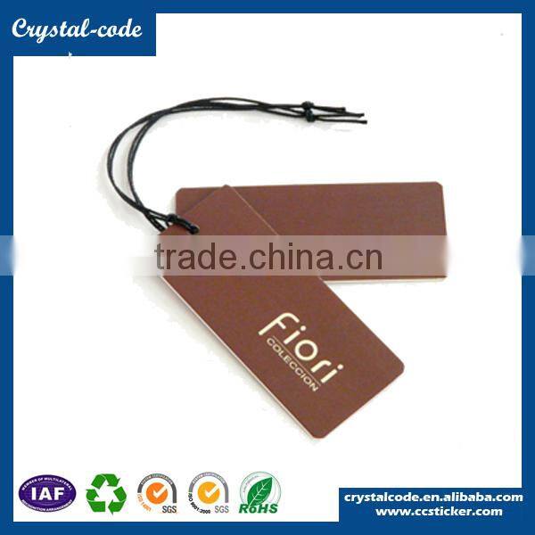 Brand tag hang tag for jeans tags for clothing