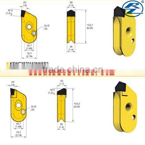 BA24 BA10 BA04 weld on block foundation deep-level drilling tools piling machinery wear parts