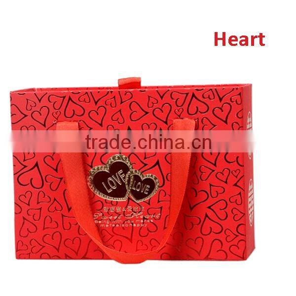 Happy Red Paper Wedding Gift Box