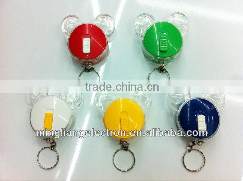 New design led flashing keychain 2014