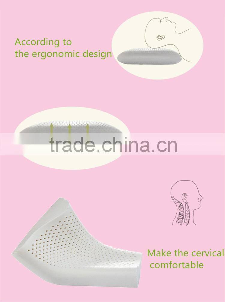Longer Premium Natural Latex Foam Pillow Sleeping Pillow