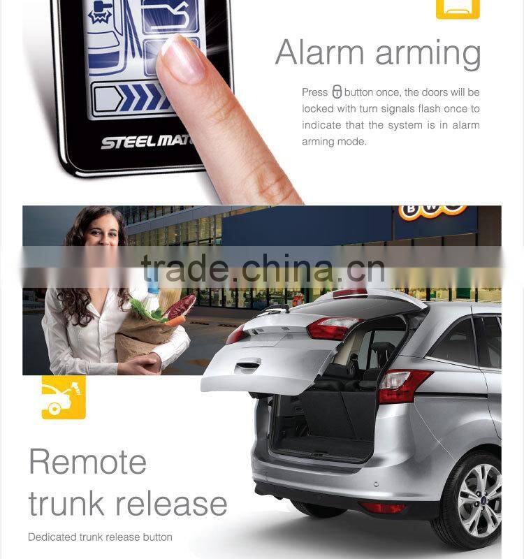 Steelmate T8210 remote engine start touch screen transmitter car alarm,car alarm system,anti-hijacking car alarm system