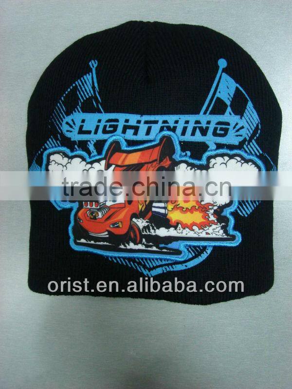 100% acrylic beanie for kids