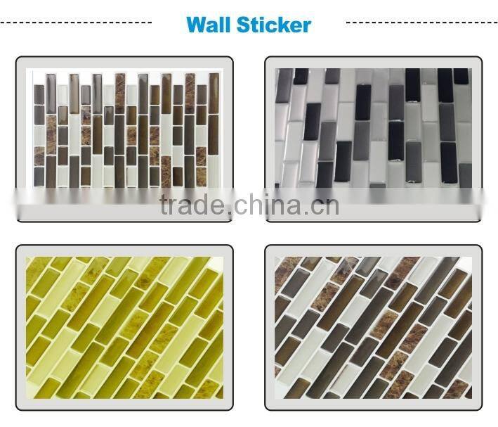 Hot sale Vintage bird, rose, daisy design on pink star sticker bathroom waterproof wall sticker