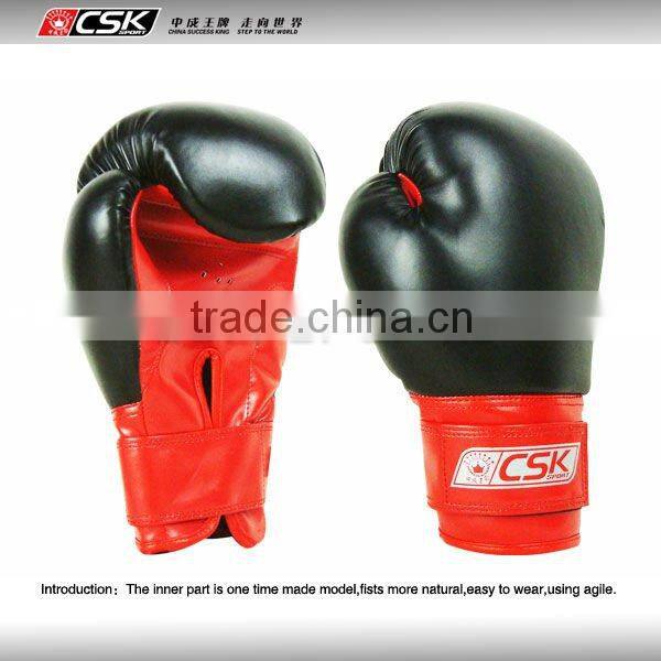 Synthetic leahter cheap boxing gloves