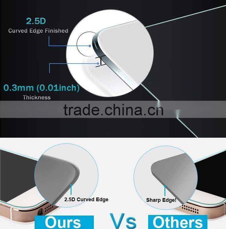 Factory price top quality for samsung galaxy note 4 screen protector,9H 2.5D tempered glass screen protector for samsung note 4