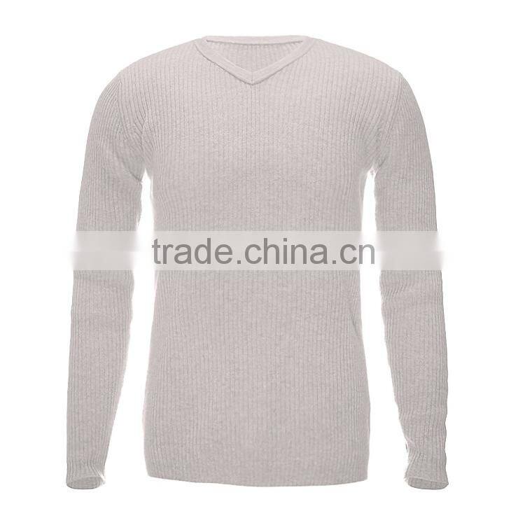high quality cashmere v-neck men woolen sweater design