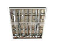 T8 recessed 60*60 aluminum louver light fitting