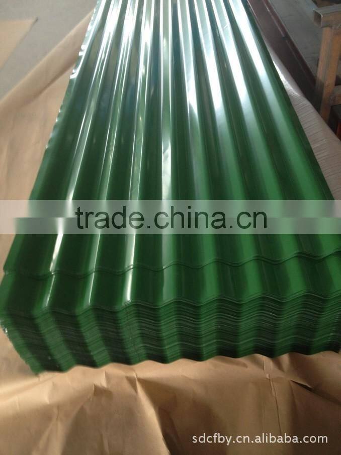 CORRUGATED STEEL SHEET WITH VARIOUS COLORS AND SPECIAL SIZES