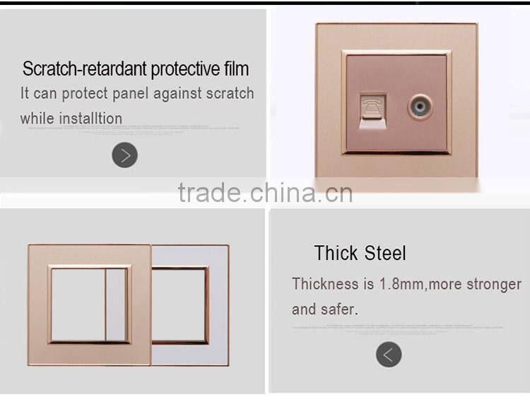 Wall mount double Electrical electric tv wall mount