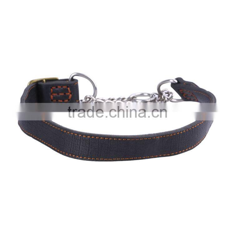 Chi-buy Martingale Leather Dog Collar Personalized Leather Dog Collar Free Shipping on order 49usd