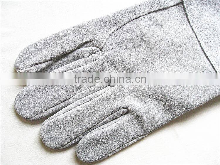 Factory Price Cow Split Leather Welding Gloves Exporters Of Faisalabad