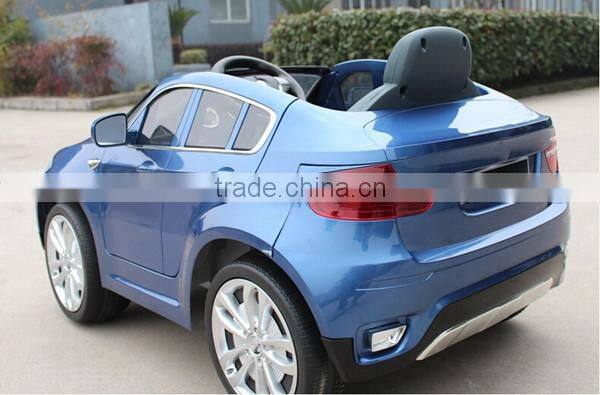 Children electric car four-wheel off-road remote control car baby battery swing car children toy car