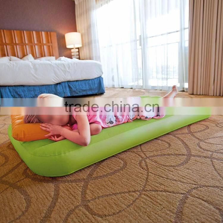 Inflatable bed, inflatable bed with slide