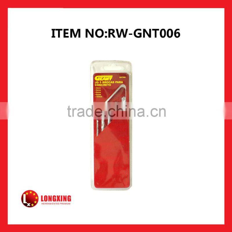 Factory Supply High Carbon Steel Combination Drill Bit Set for Metal and Wood and Concrete, Combination Drill Bit Set