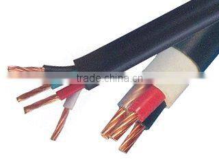 supply 3+1 core XLPE insulated power cable/YMVK cable