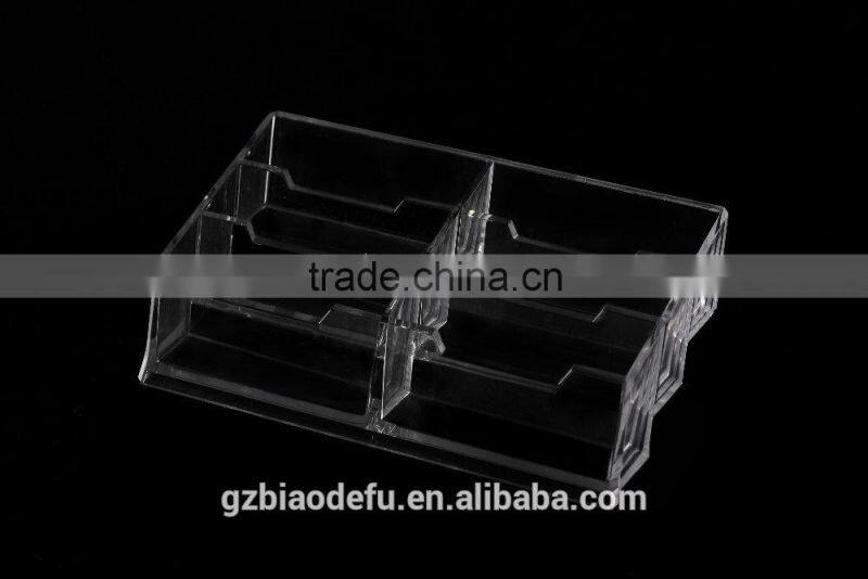 3 Layer Acrylic Wallet Display Stand Acrylic Purse Display Wallet Shelf Holder Wallet Rack