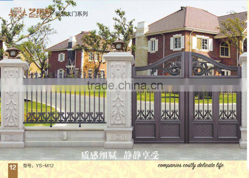 Alibaba China Wholesaler aluminium fence gate