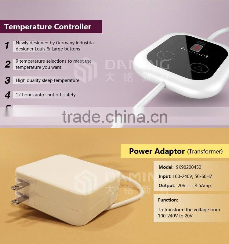 self-regulation 20V DC Excellent healthcare wholesale electric warming blanket