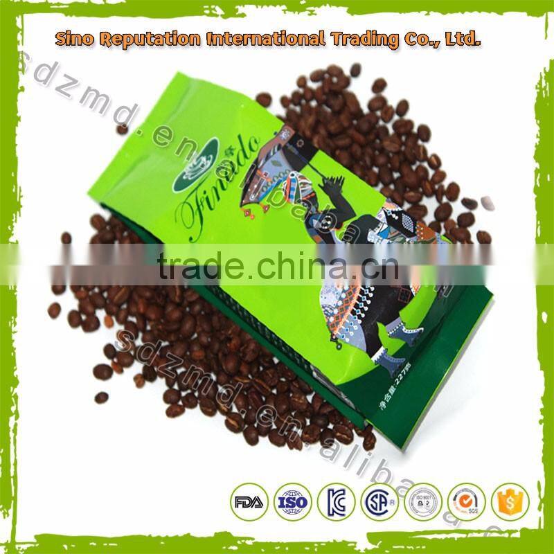 Brand new coffee packaging bag with valve with CE certificate