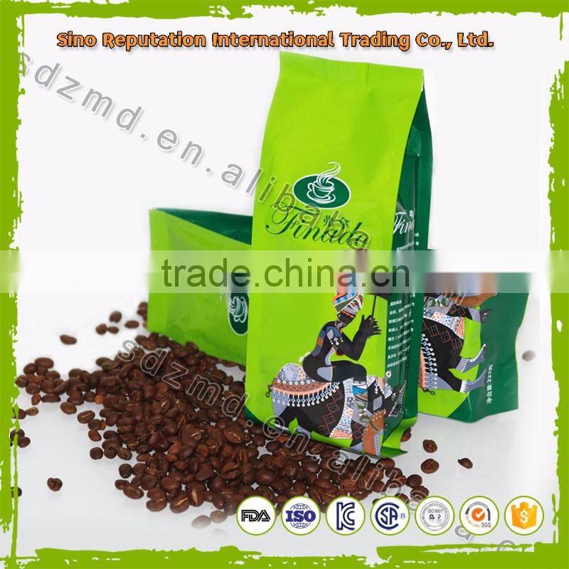Brand new coffee packaging bag with valve with CE certificate