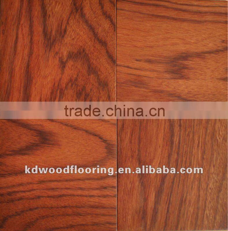 Artistic yellow pine multilayer engineered wooden flooring