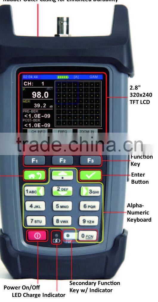 Deviser DS2460Q catv meter QAM Analysis Meter