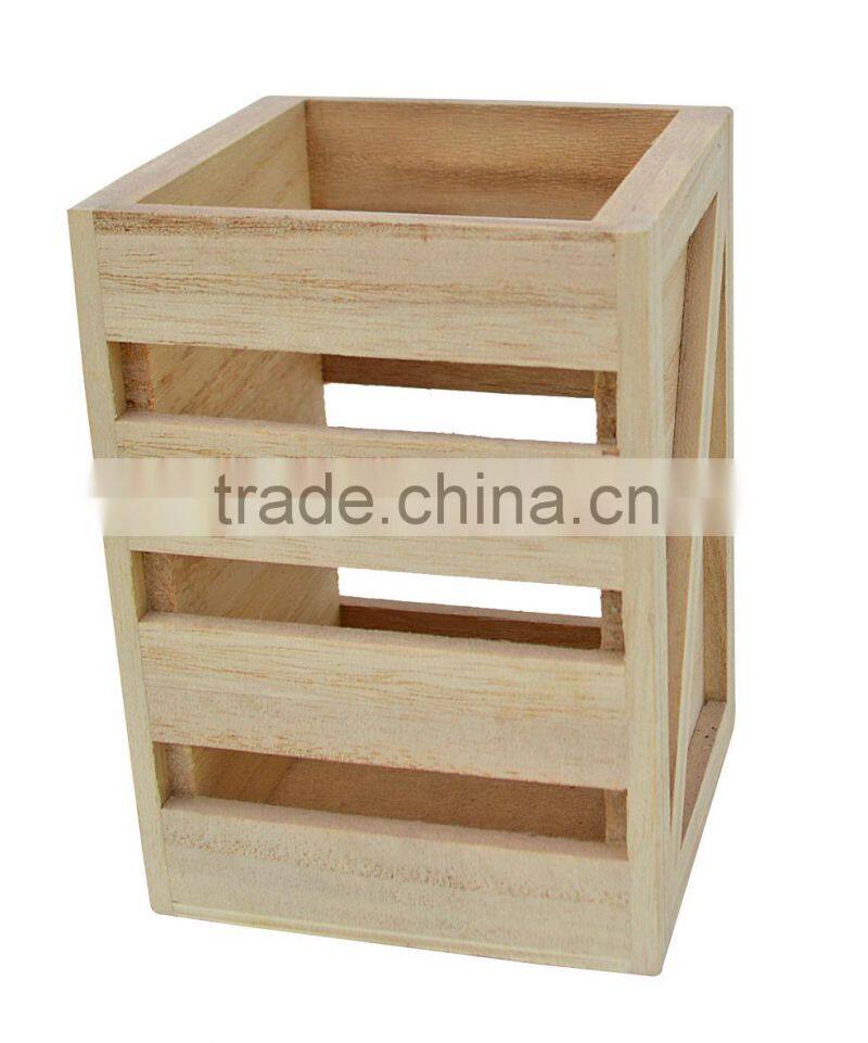 2015 year factory suppliers selling FSC&SA8000 fancy pine wooden pencil case holder boxes for wholesale