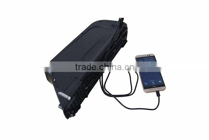 Ebike battery 48v 14Ah dolphin type with sanyo cell