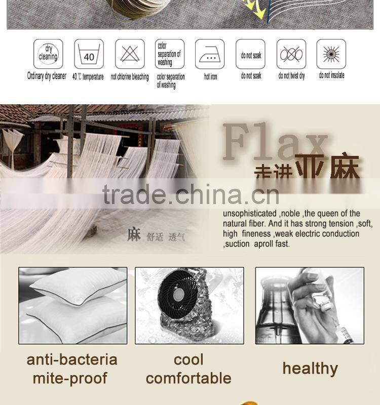 100% linen flax baby and child mat baby pillow & bolster set for summer with pillow