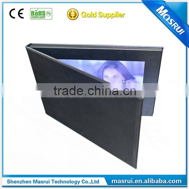 Creative paper design promotional 2.4"lcd Video Presentation Card