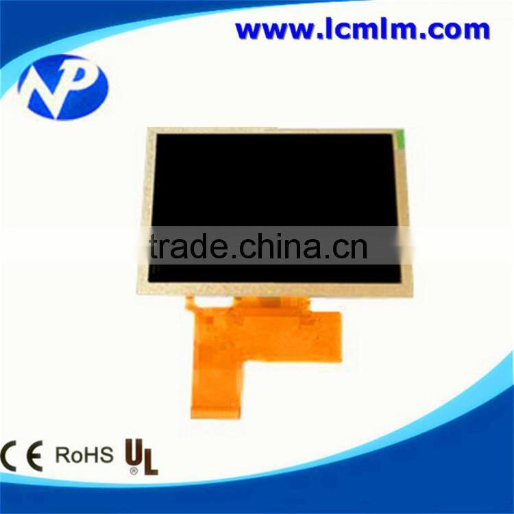 40-pin rgb interface 5 inch color lcd 480*272
